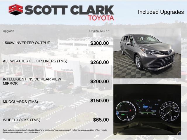 Used 2024 Toyota Sienna Platinum AWD/4WD image 8