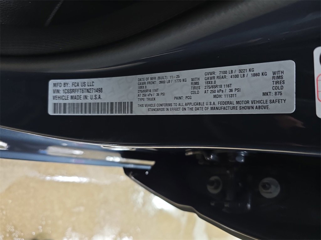 New 2026 RAM 1500 4x4 Crew Cab image 34