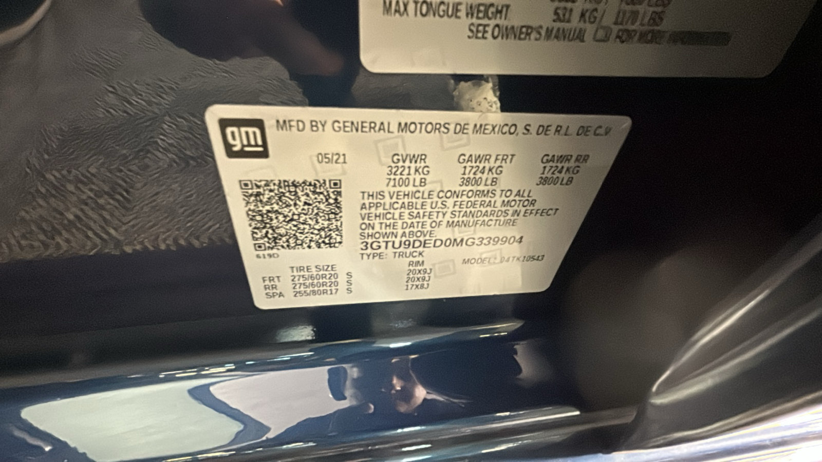 Used 2021 GMC Sierra 1500 SLT w/ SLT Premium Plus Package AWD/4WD image 12