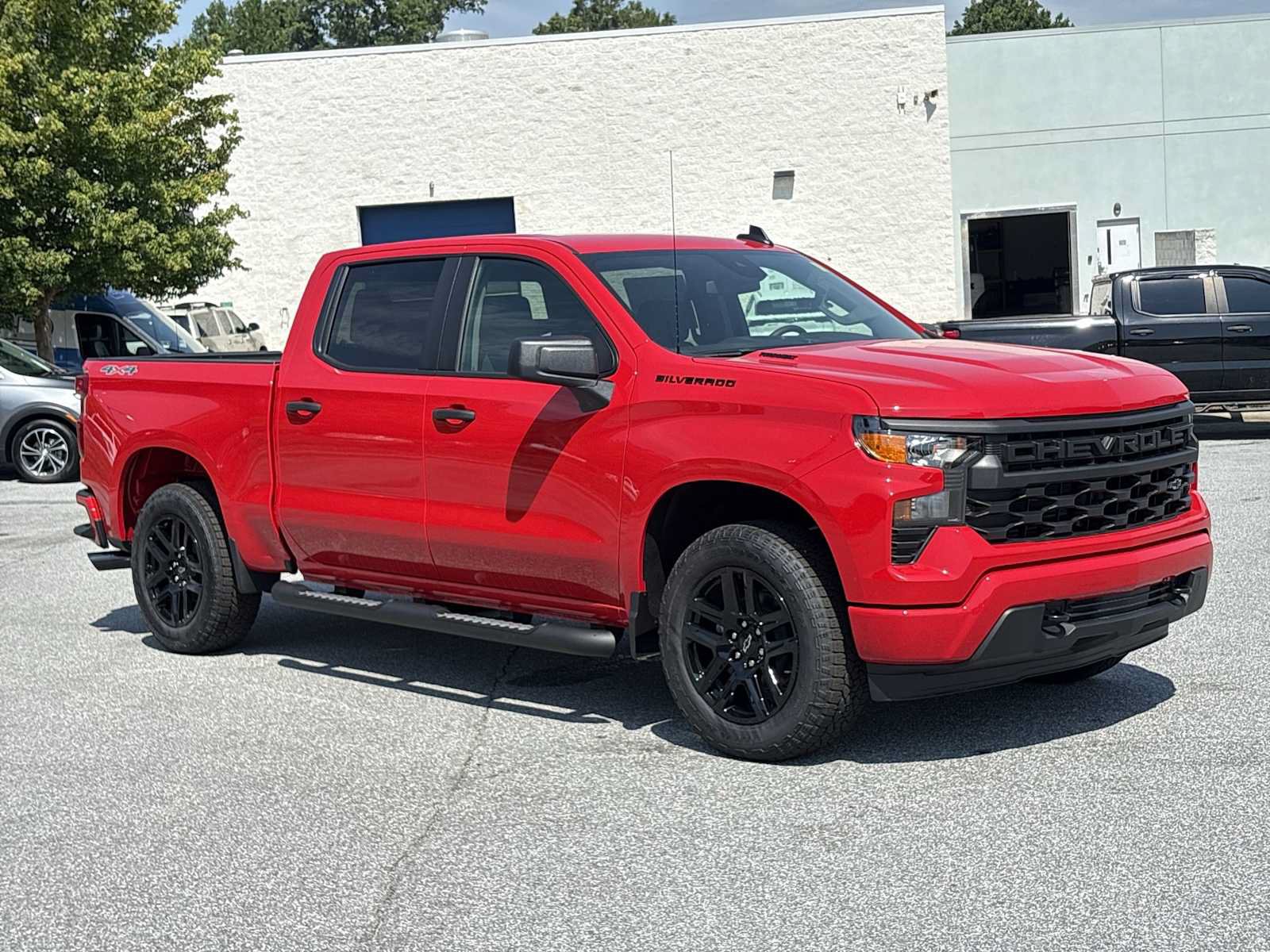 New 2026 Chevrolet Silverado 1500 Custom w/ Turbomax Blackout Package AWD/4WD image 4