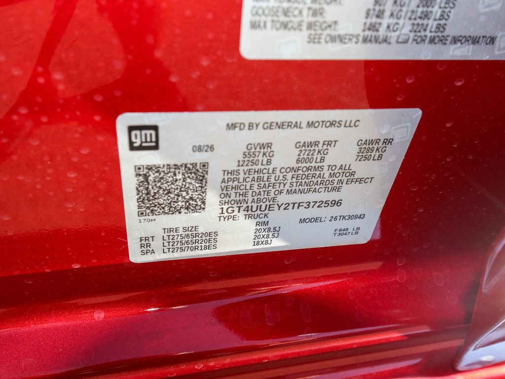 New 2026 GMC Sierra 3500 SLT w/ SLT Premium Package AWD/4WD image 37