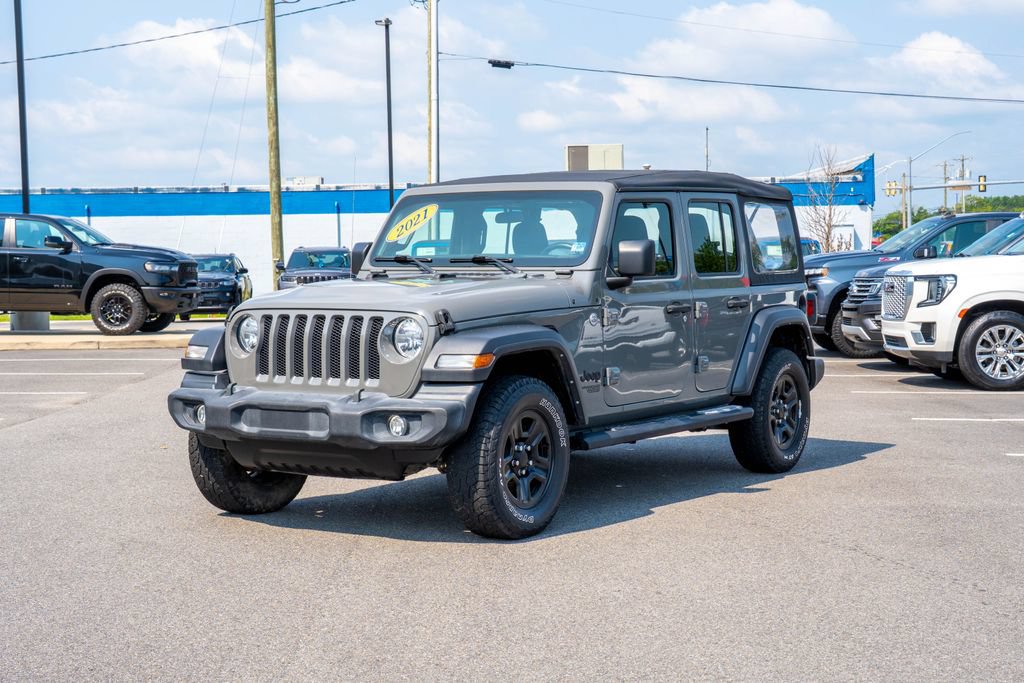 Used 2021 Jeep Wrangler Unlimited Sport AWD/4WD image 3