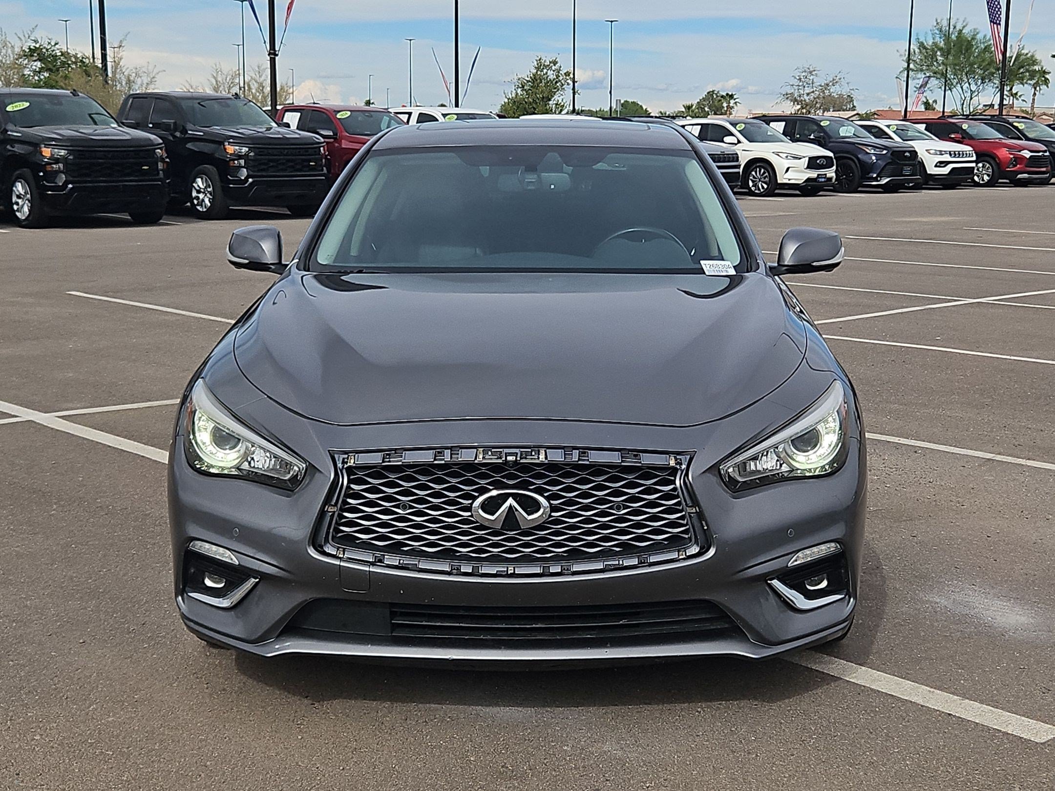 Used 2023 INFINITI Q50 Luxe w/ Cargo Package RWD image 8
