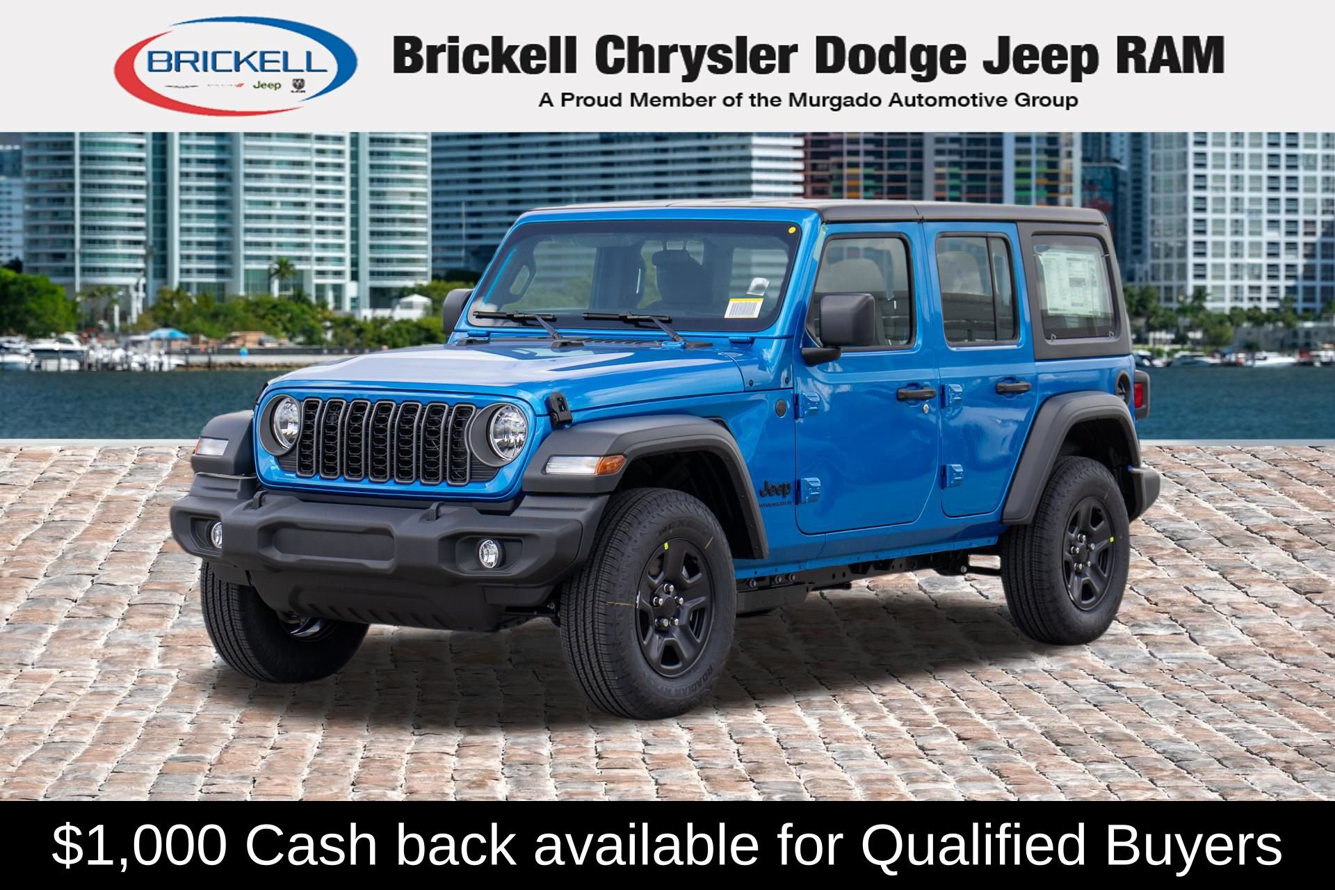 New 2026 Jeep Wrangler Unlimited Sport