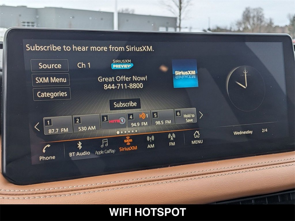 Used 2022 INFINITI QX60 Sensory image 24