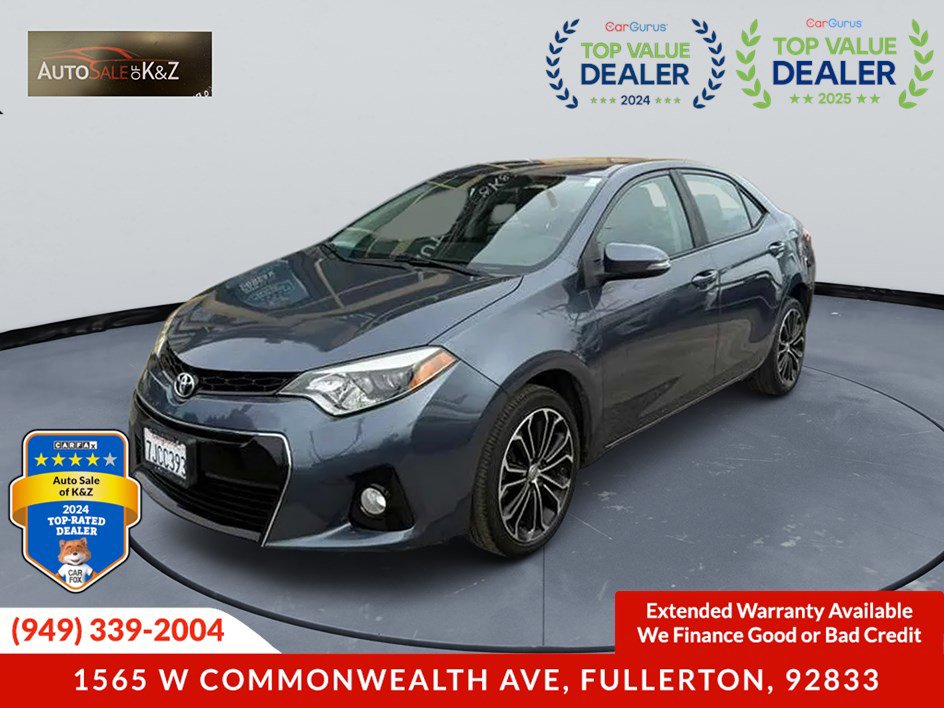 Used 2016 Toyota Corolla S Special Edition image 1