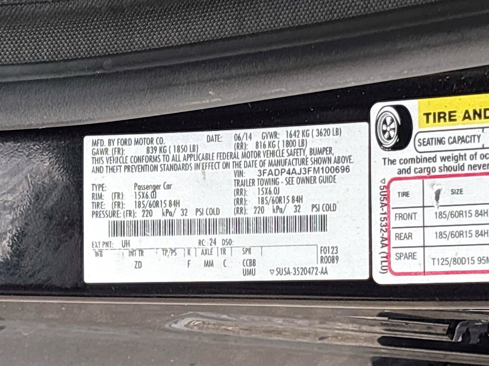 Used 2015 Ford Fiesta S FWD image 28