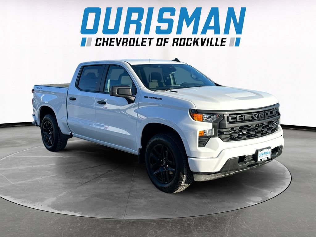 Used 2025 Chevrolet Silverado 1500 Custom w/ LPO, Dark Essentials Package