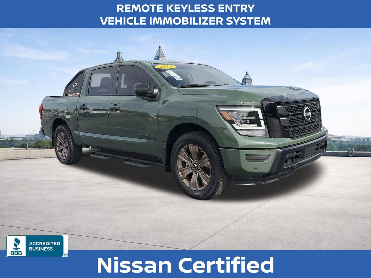 Certified 2024 Nissan Titan SV w/ SV Bronze Edition Package image 7