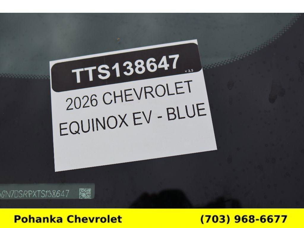 New 2026 Chevrolet Equinox EV RS FWD image 33