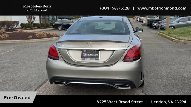 Certified 2020 Mercedes-Benz C 300 4MATIC Sedan image 9