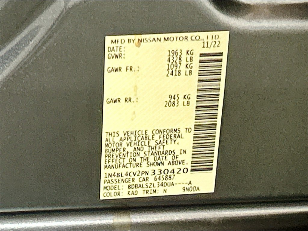 Used 2023 Nissan Altima 2.5 SR image 27