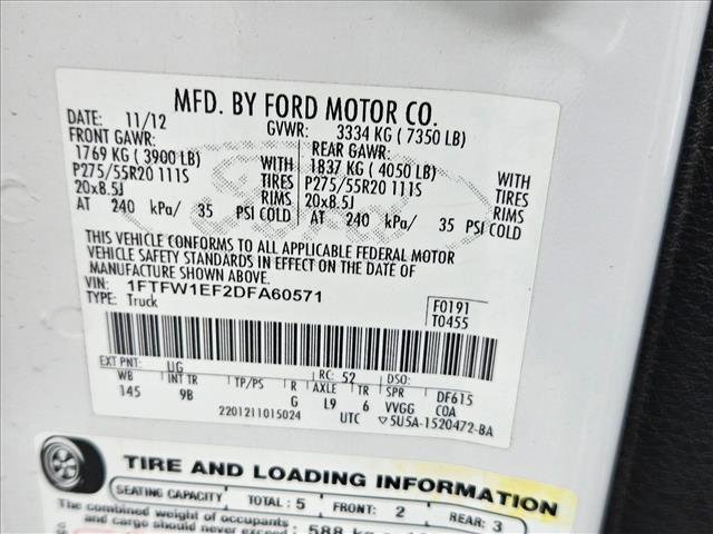Used 2013 Ford F150 Platinum AWD/4WD image 17