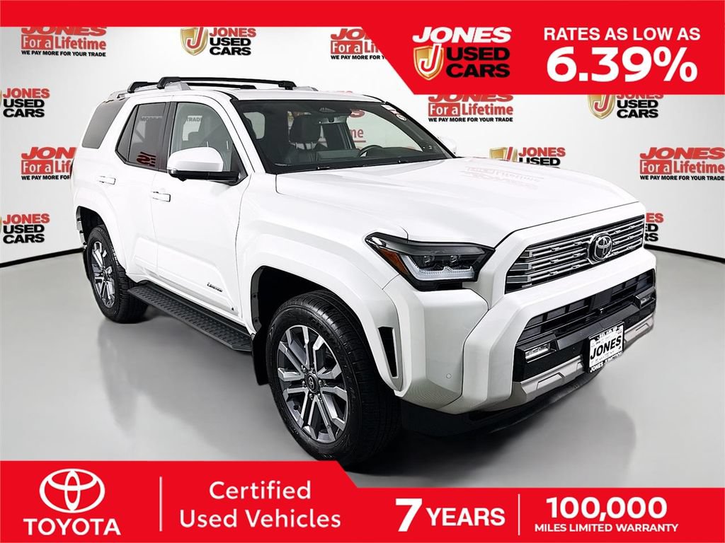 Certified 2025 Toyota 4Runner Limited