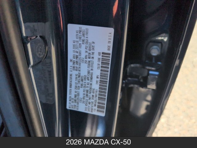 New 2026 MAZDA CX-50 AWD 2.5 S w/ Weather Package image 26