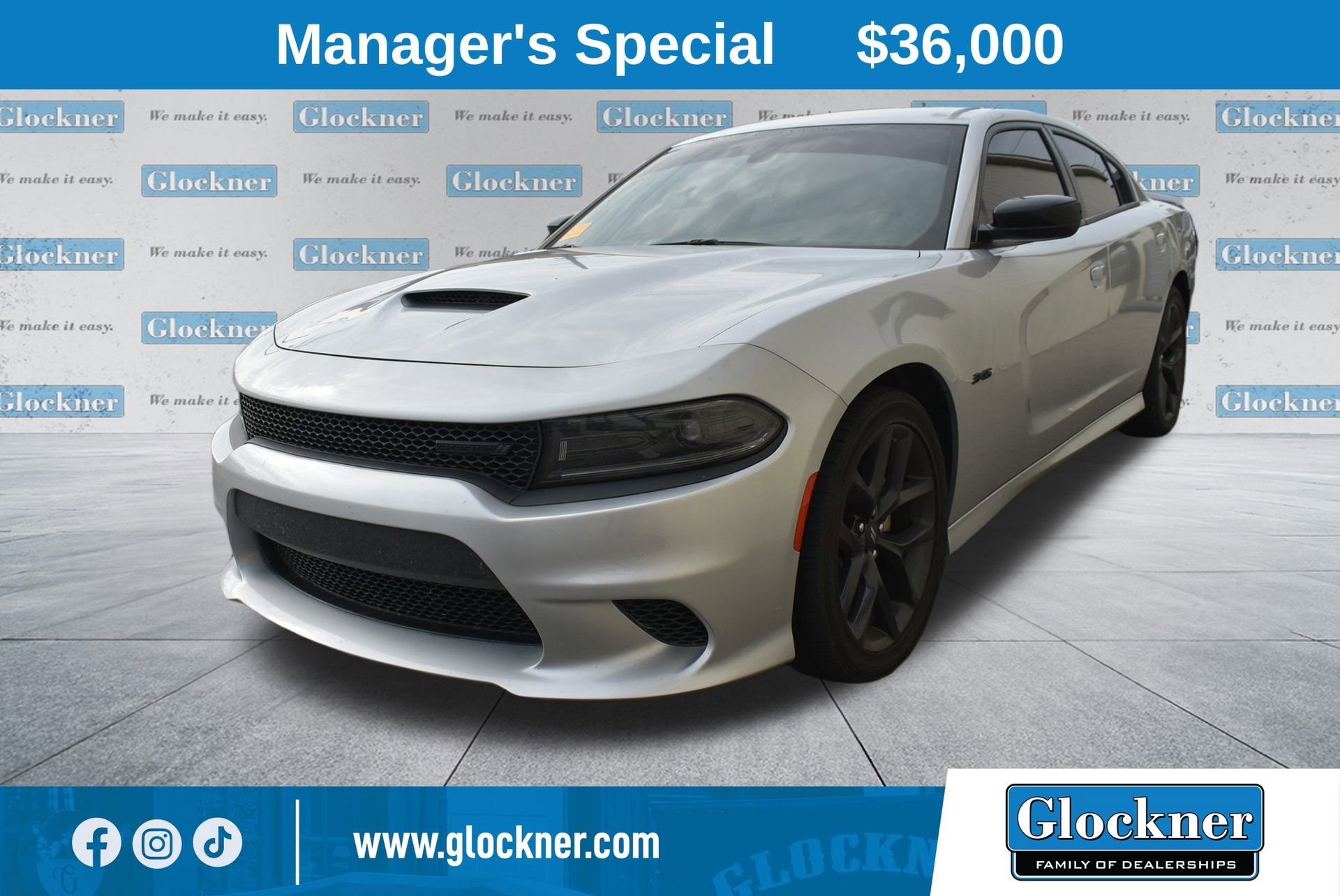 Used 2023 Dodge Charger R/T w/ Blacktop Package