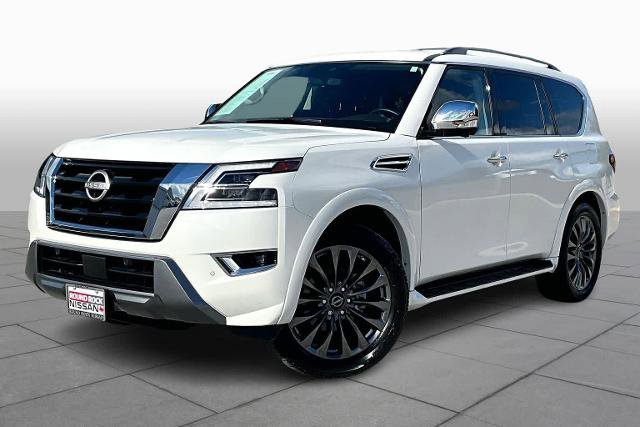 Certified 2024 Nissan Armada Platinum w/ Captain's Chairs Package