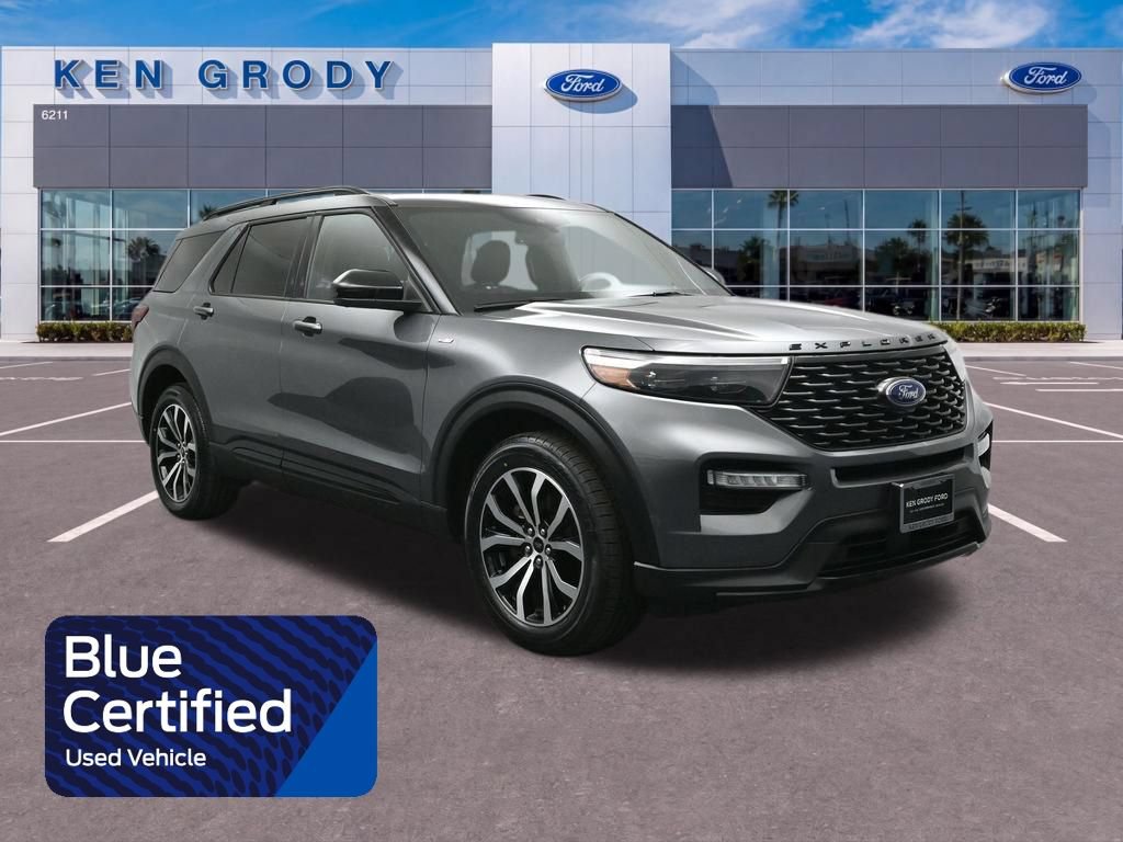Certified 2022 Ford Explorer ST-Line w/ Class IV Trailer Tow Package AWD/4WD 360° Tour
