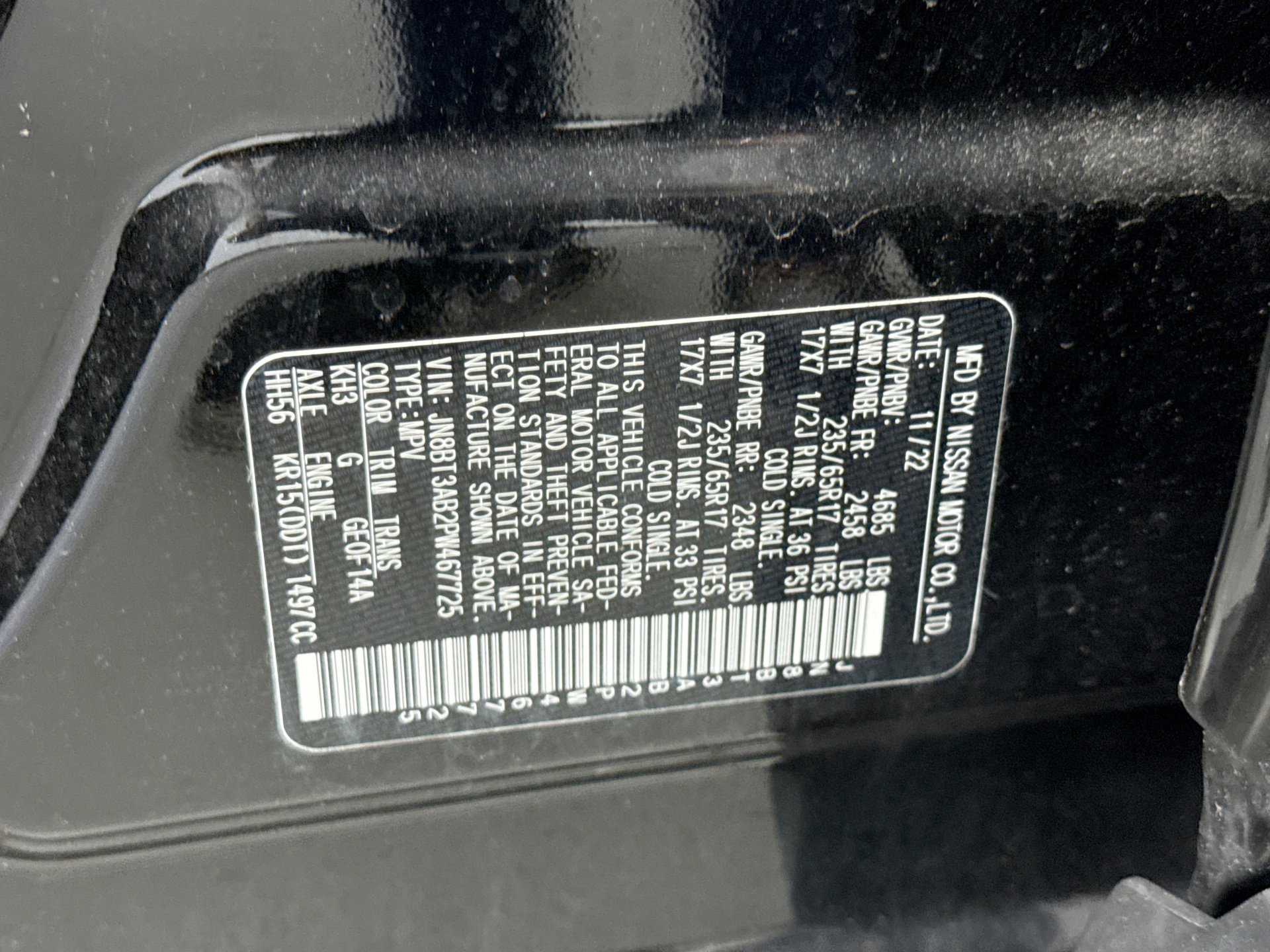 Used 2023 Nissan Rogue S AWD/4WD image 12