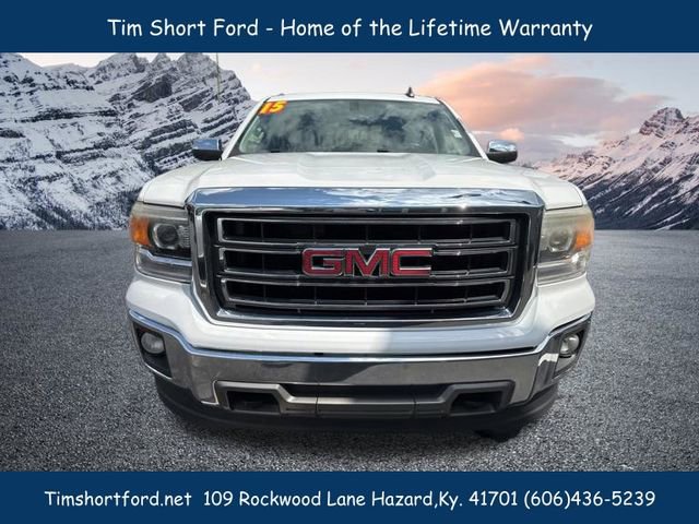 Used 2015 GMC Sierra 1500 SLT w/ SLT Crew Cab Value Package AWD/4WD image 2