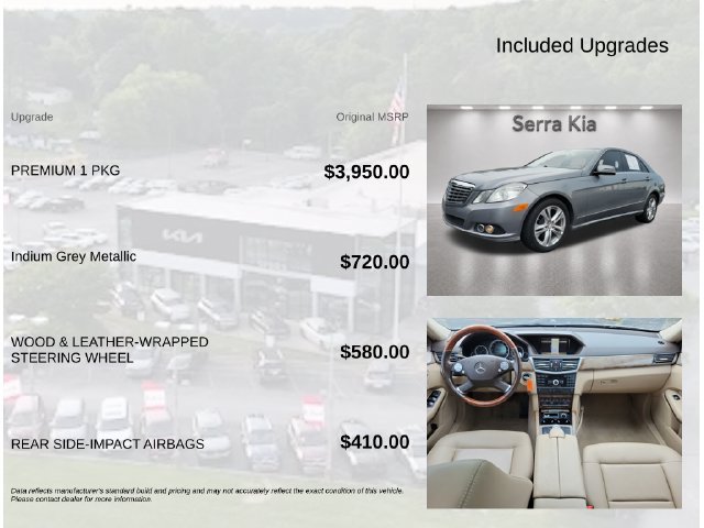 Used 2010 Mercedes-Benz E 350 Sedan w/ Premium 1 Pkg image 6