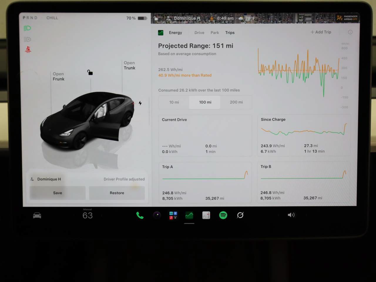 Used 2023 Tesla Model 3 Standard Range RWD image 5