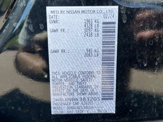 Used 2024 Nissan Altima 2.5 SV FWD image 41