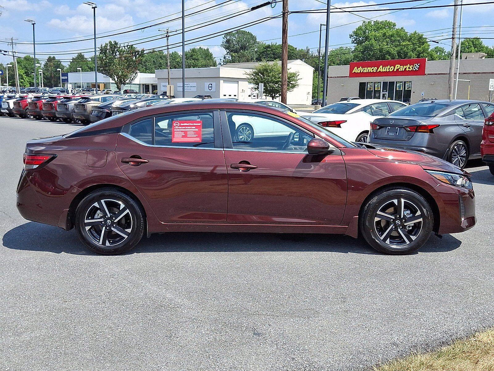 Certified 2025 Nissan Sentra SV w/ All-Weather Package FWD image 8