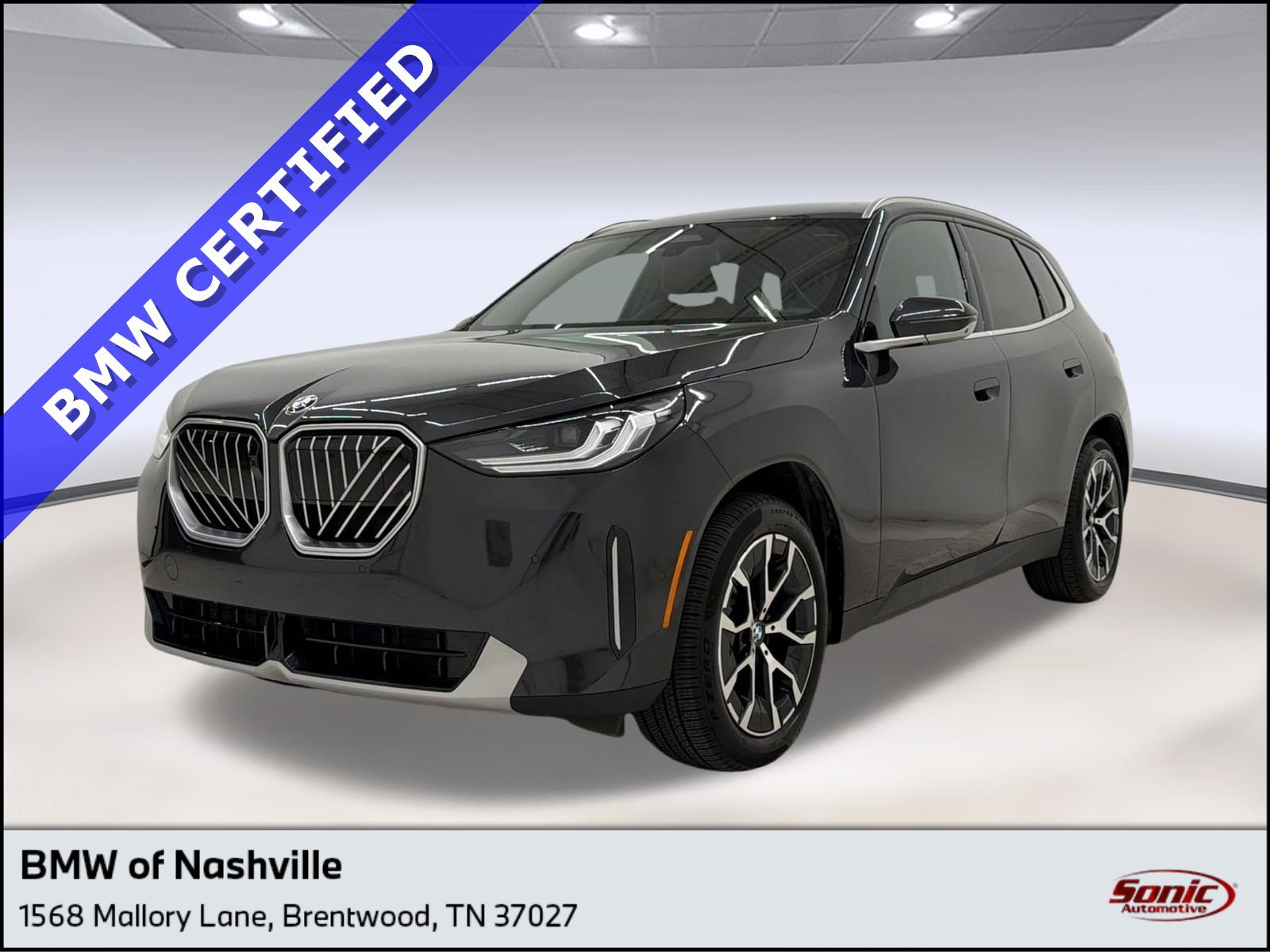Certified 2025 BMW X3 xDrive30i w/ Premium Package