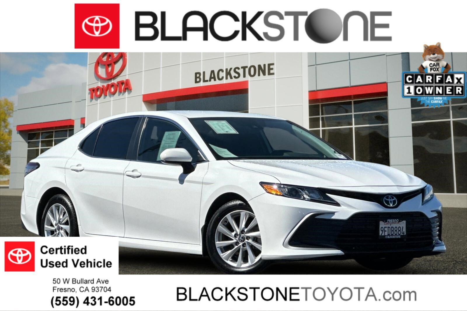 Certified 2023 Toyota Camry LE FWD image 1