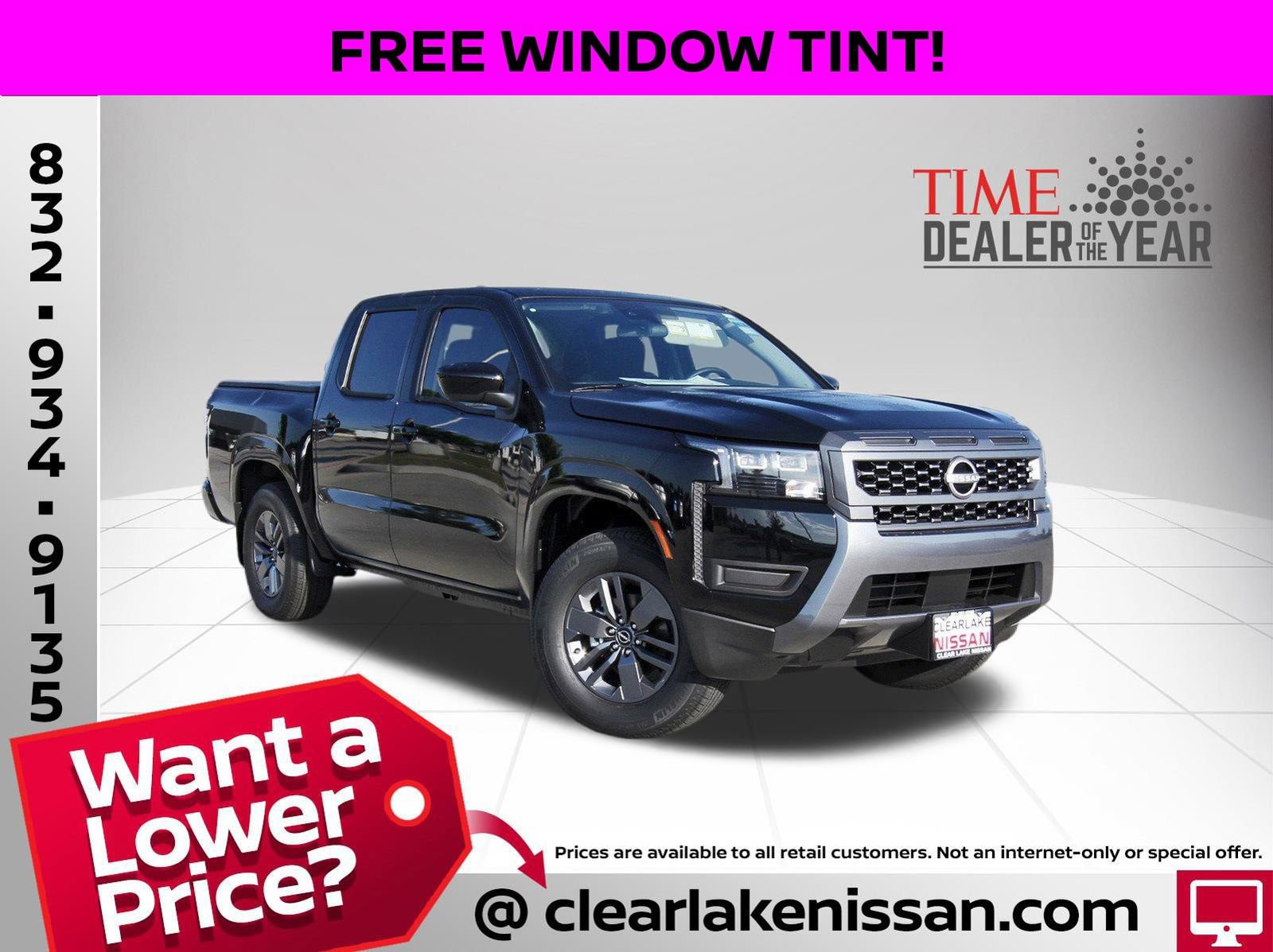 New 2026 Nissan Frontier SV image 1