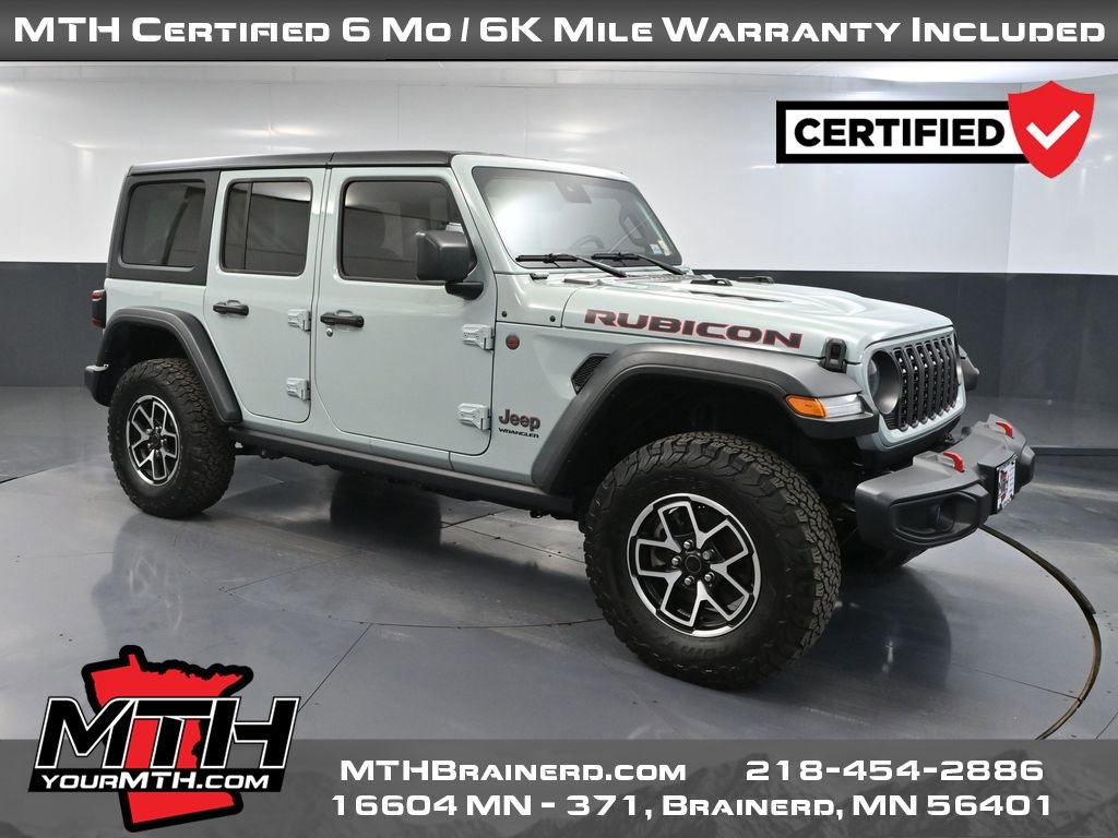 Used 2024 Jeep Wrangler Unlimited Rubicon w/ Convenience Group image 1