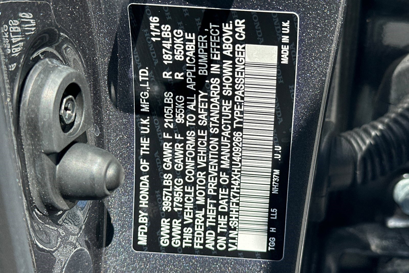 Used 2017 Honda Civic Sport image 39