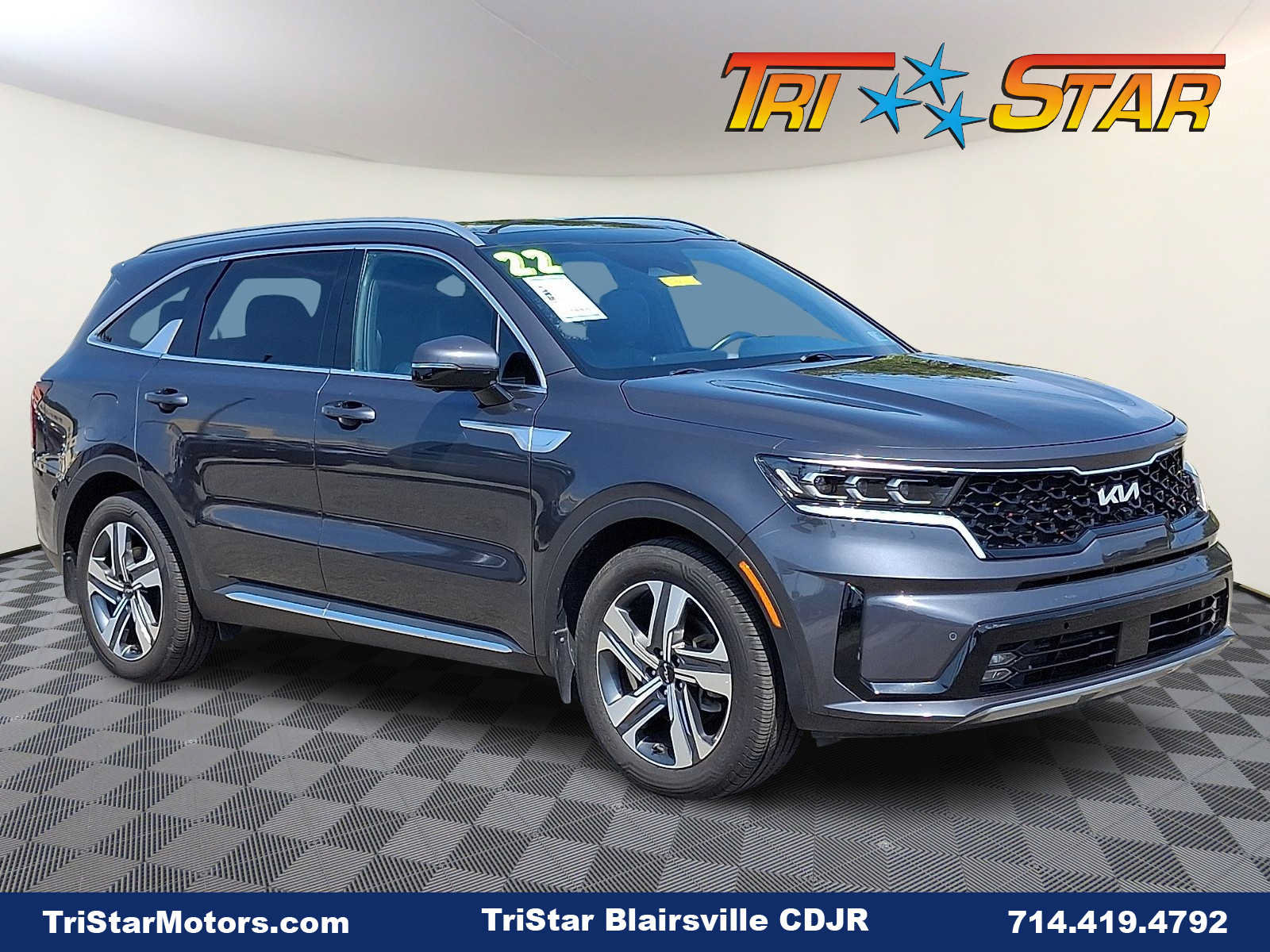 Certified 2022 Kia Sorento SX Prestige w/ Panoramic Sunroof Package AWD/4WD image 1