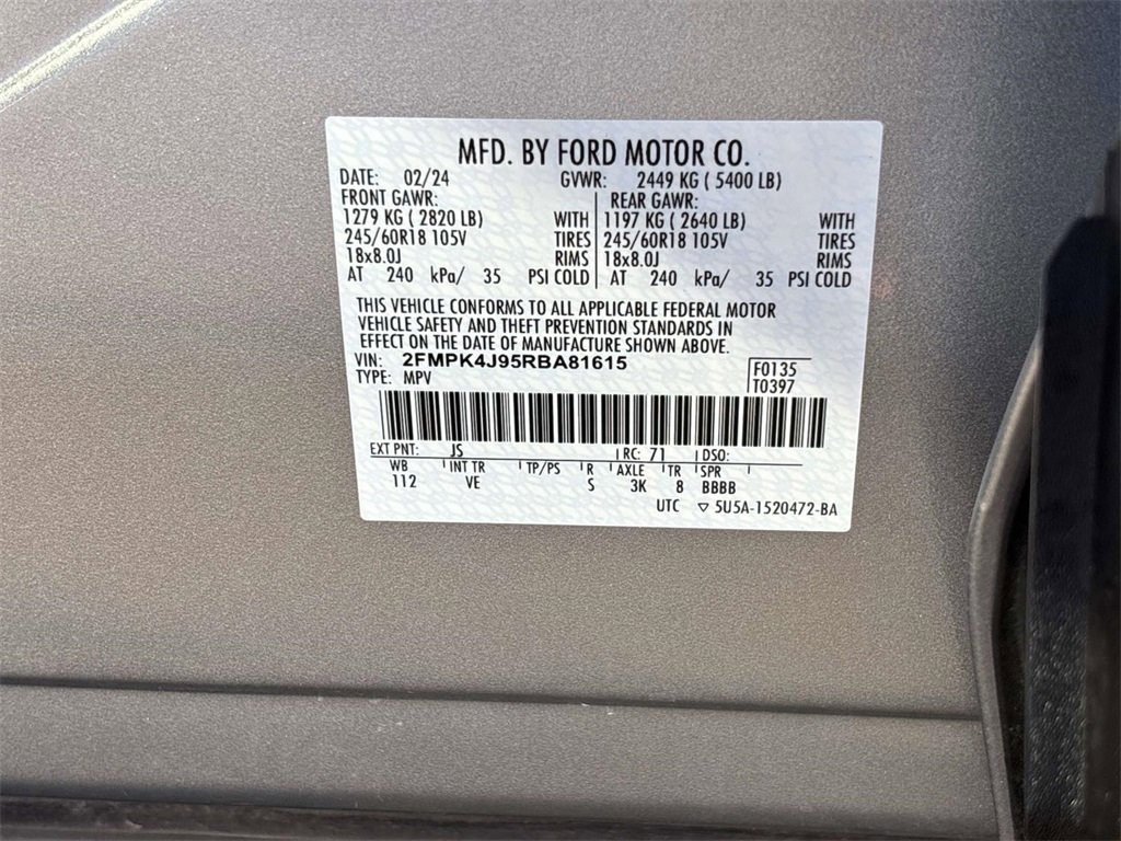 Used 2024 Ford Edge SEL image 30