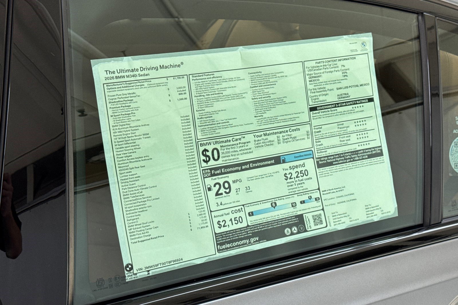 New 2026 BMW M340i w/ Premium Package image 29