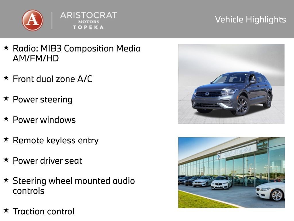 Used 2024 Volkswagen Tiguan SE image 2