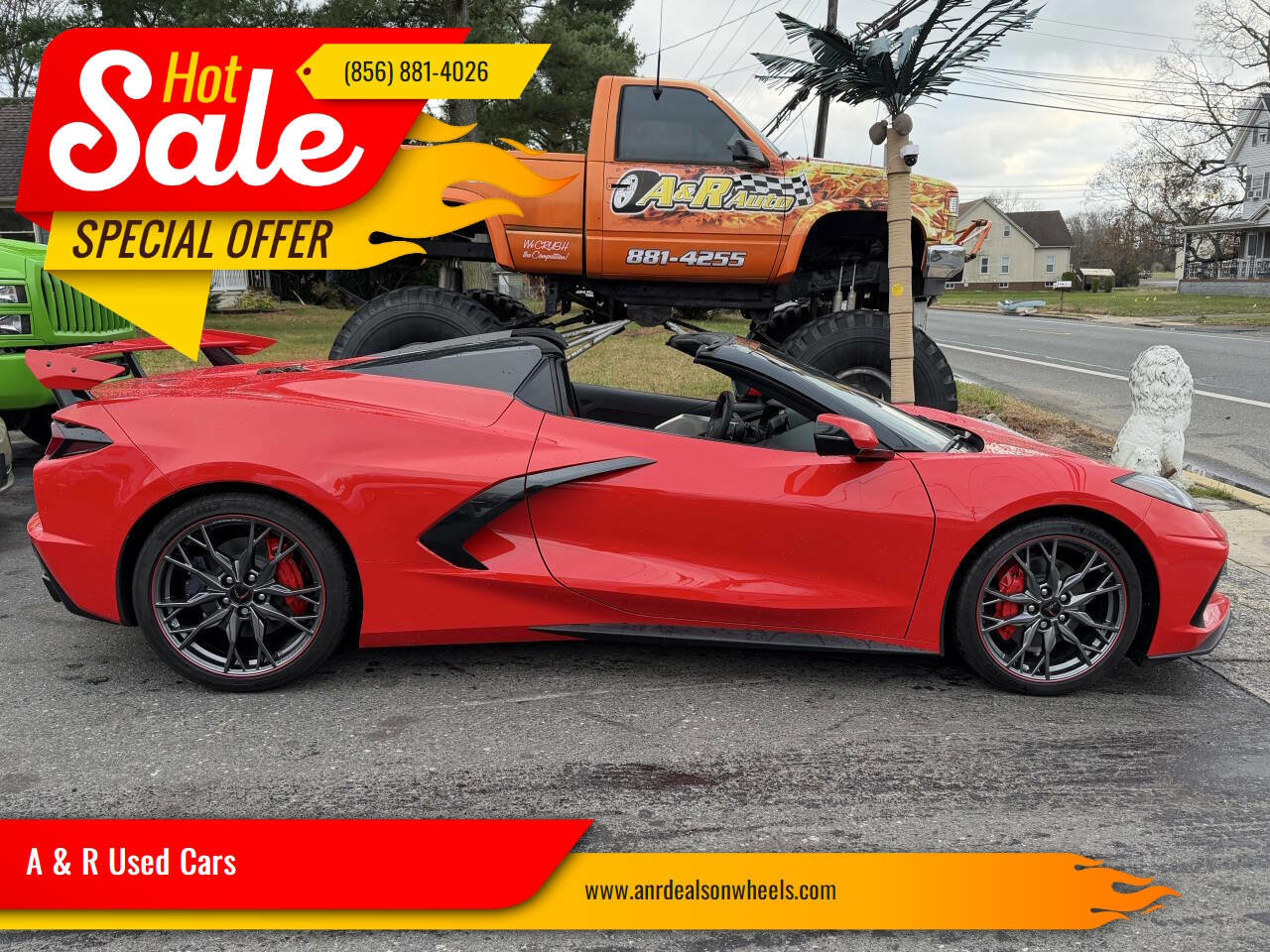 Used 2025 Chevrolet Corvette Stingray Premium Conv w/ Battery Protection Package image 1