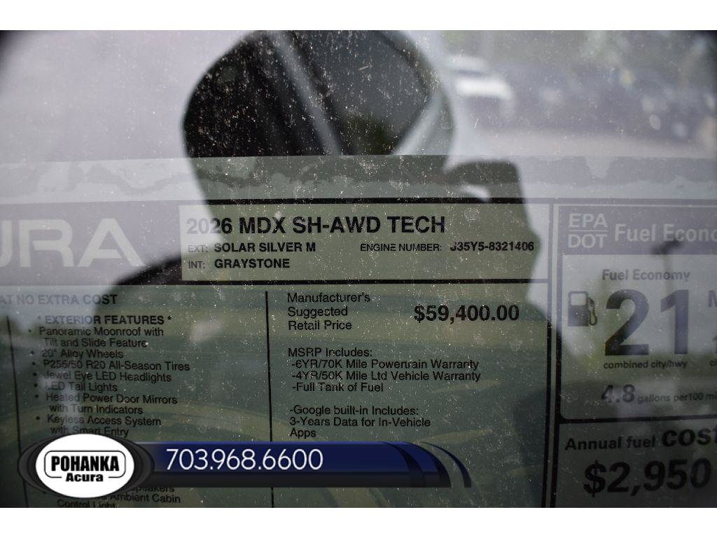 New 2026 Acura MDX SH-AWD w/ Technology Package image 38