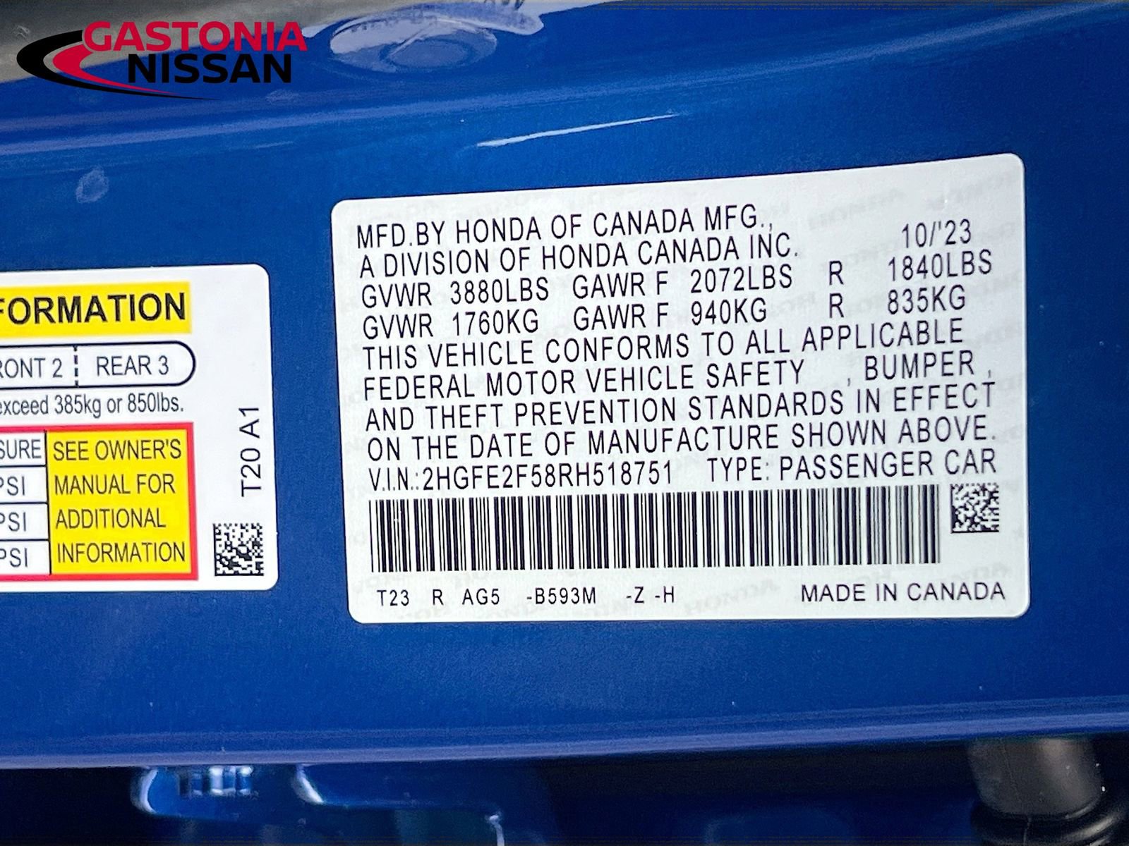 Used 2024 Honda Civic Sport image 39