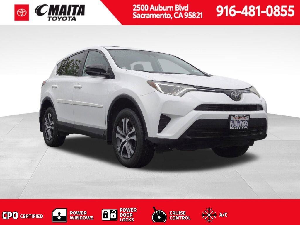 Certified 2017 Toyota RAV4 LE w/ All Weather Liner Package FWD image 1