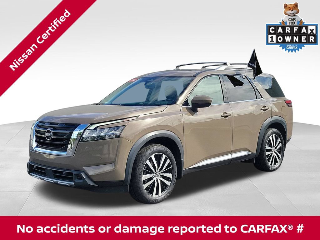 Certified 2023 Nissan Pathfinder Platinum w/ Lighting Package (N93) FWD image 1