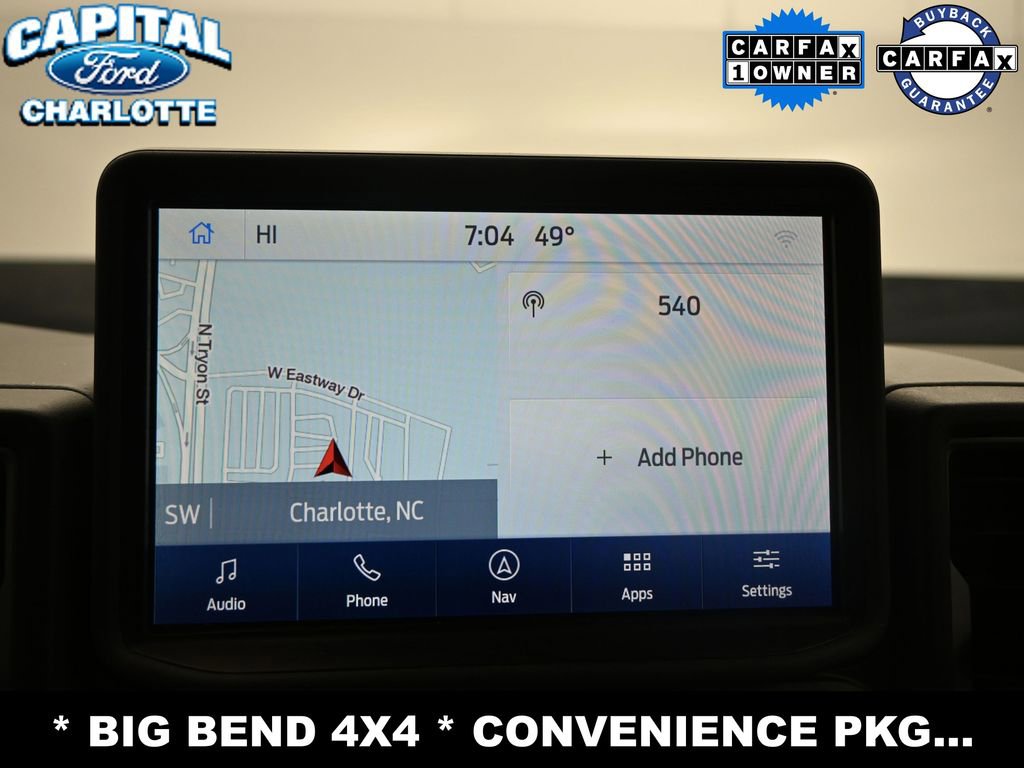 Used 2024 Ford Bronco Sport Big Bend w/ Convenience Package AWD/4WD image 14