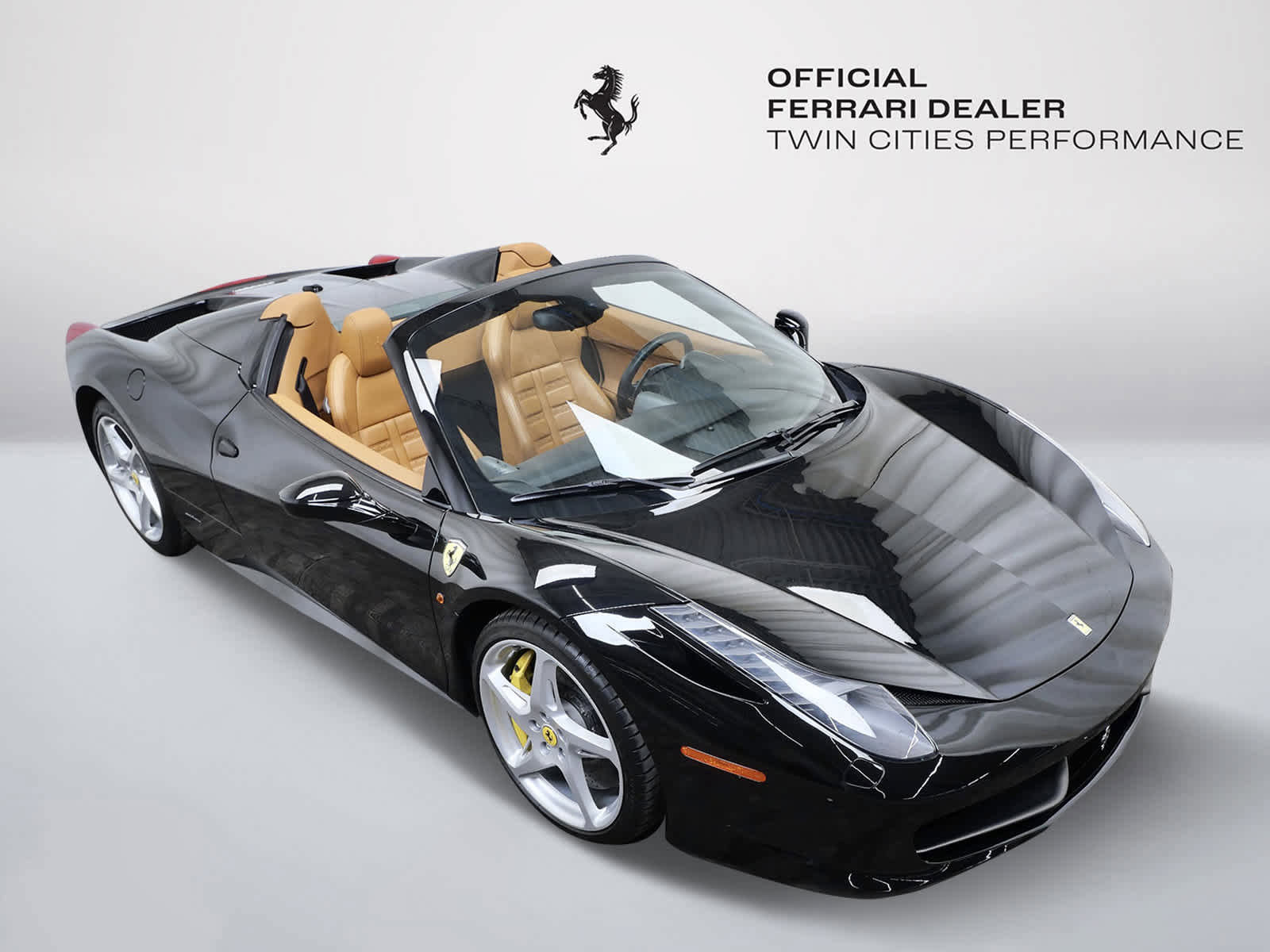 Certified 2015 Ferrari 458 Spider image 12