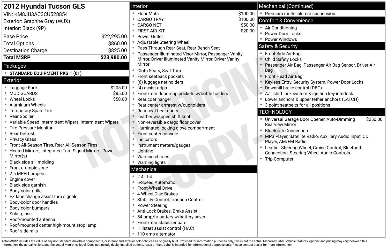 Used 2012 Hyundai Tucson GLS image 21