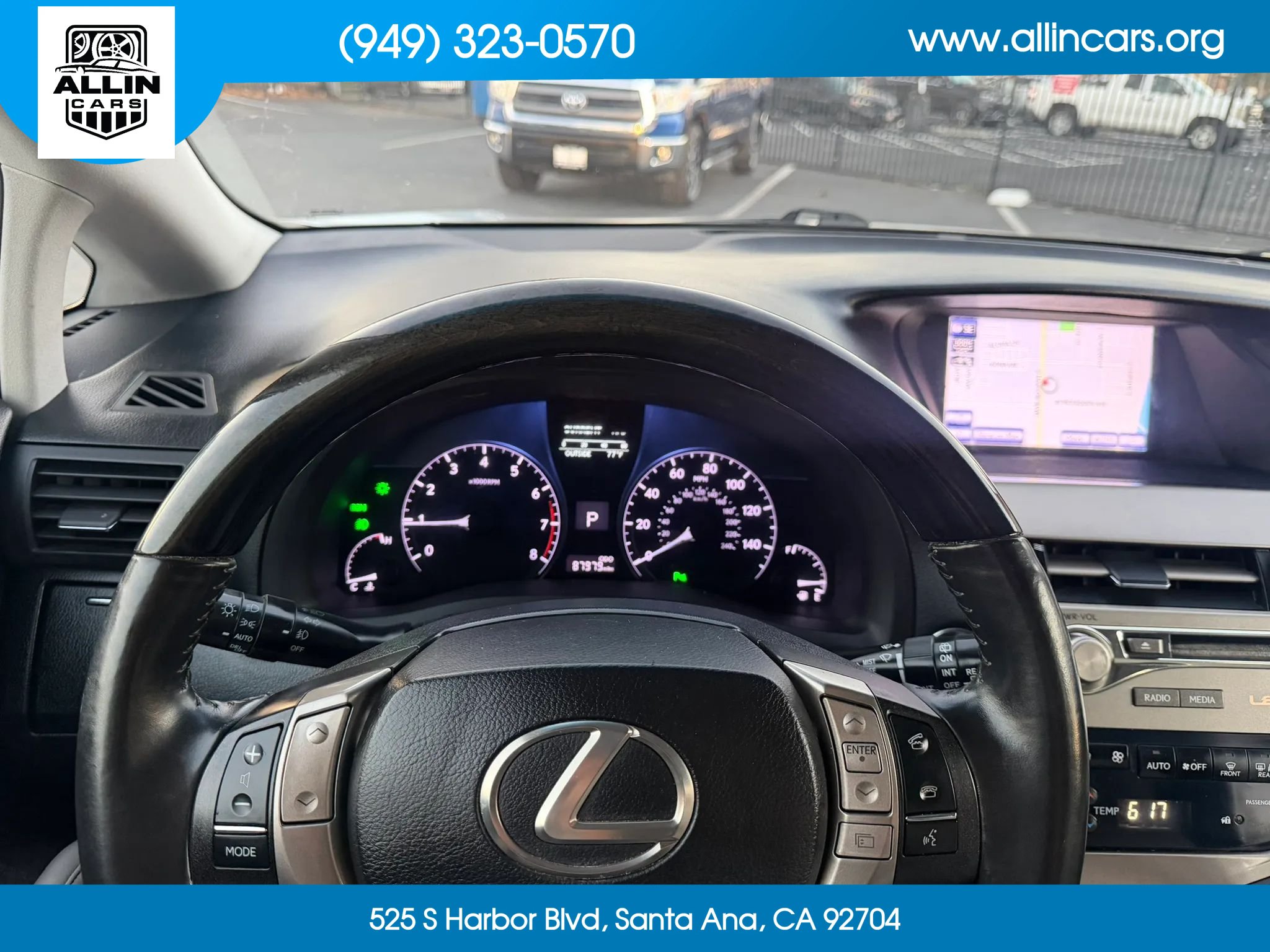Used 2014 Lexus RX 350 FWD w/ Navigation Package image 8