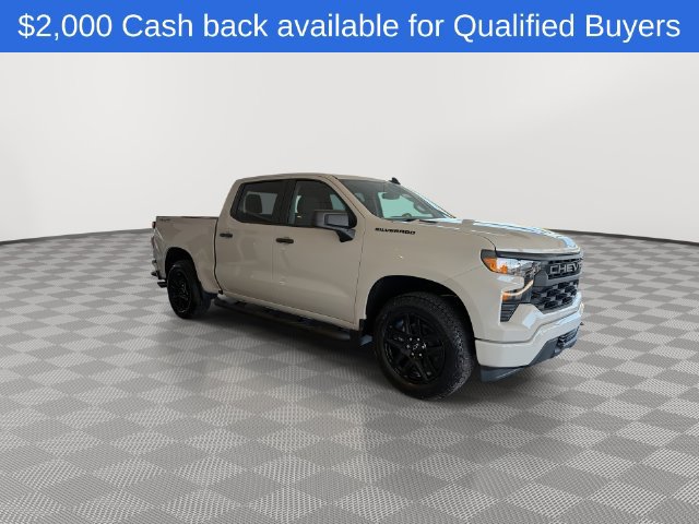 New 2026 Chevrolet Silverado 1500 Custom w/ Turbomax Blackout Package AWD/4WD image 13