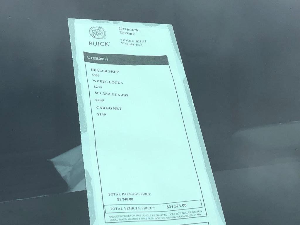 New 2025 Buick Encore GX Sport Touring w/ Comfort Package image 7