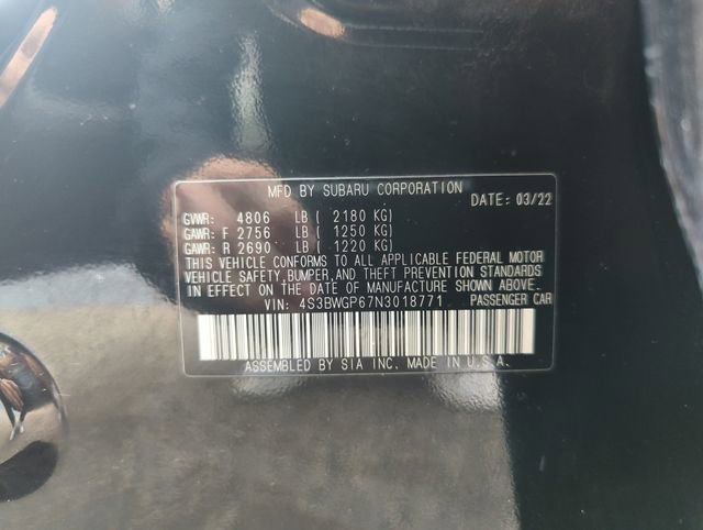 Used 2022 Subaru Legacy Touring XT image 38