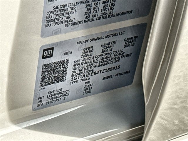 New 2026 GMC Sierra 1500 AT4 w/ Technology Package image 34